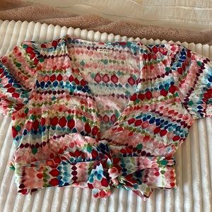 Wrap around top